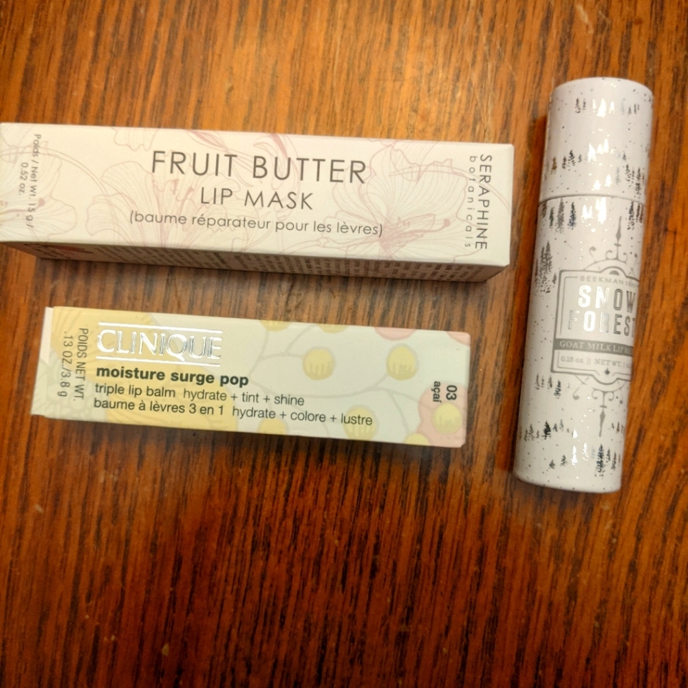 Lip balm trio